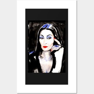 Morticia Addams Posters and Art